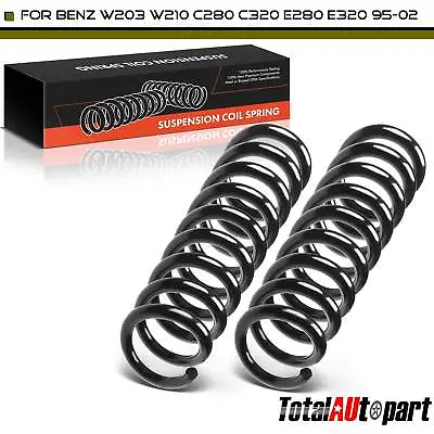 2Pcs Coil Springs Rear For Mercedes-Benz W203 C200 C230 C240 C280 W210 E280 E320 • $46.69