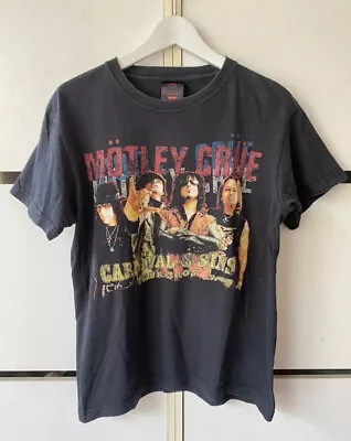 Vintage Y2k 2005 Motley Crue Rock Band Tour Tee  Shirt  AN31786 • $22.99