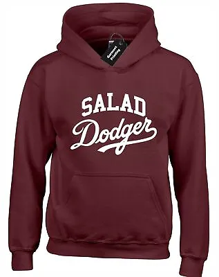 Salad Dodger Hoody Hoodie Cook Chef Bbq Meat Joke Present Gift Dieting S-xxl Top • £16.99