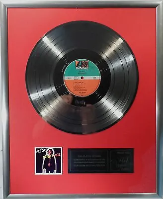 AC/DC Powerage Collage Mit Platin / Goldene Schallplatte • £86.10