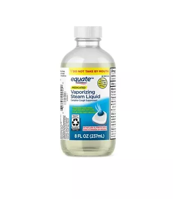 Medicated Vaporizing Steam Liquid For Humidifier - 8oz - Equate - NEW Exp2025 • $8.99