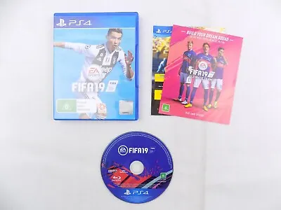 Mint Disc Playstation 4 Ps4 Fifa 19 2019 Free Postage • $7.14