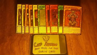 YUGIOH Gold / Gold Secret Rare 1st Edition Cards PGL2 Set - Choose Your Own • $2.16