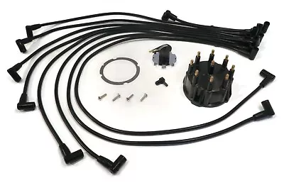 Rotor & Spark Plug Wire Kit With Distributor Cap For Mallory 9-29403 929403 • $59.99