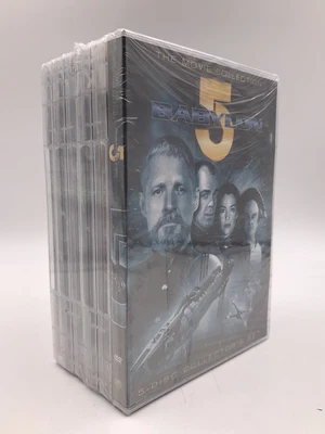 $54.50 • Buy Babylon 5 Season 1-5+5 Movie DVD Complete Series 1 2 3 4 5 35-Disc Set Brand New