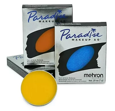 Mehron Paradise Makeup AQ Professional Face And Body Paint (7 G)-Choose Color. • $8.75