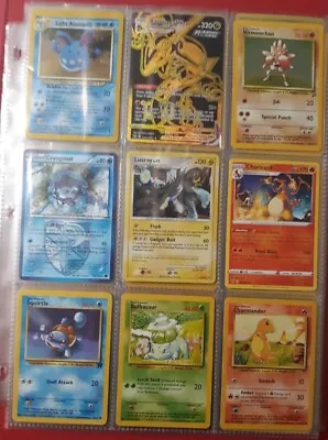 $86.95 • Buy Pokemon Childhood 45 Card Binder Lot 3️⃣ Of WOTC Cards/Modern See Pictures LP/NM