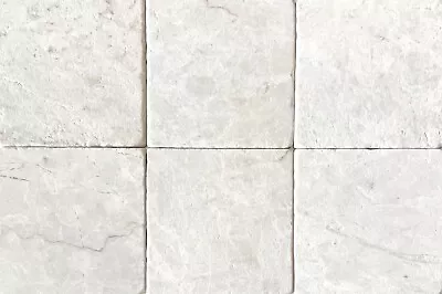 Platinum Ice 4x4 Tumbled Marble Tile Backsplash Floor Patio Wall (Sold By 1SF) • $16.99