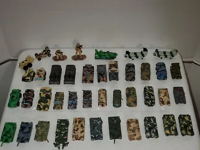 Micro Machines 41 Pc Military Lot Tanks Vehicles ABRAMS FUCHS MLRS BRDM2 ELEFANT • $299.99