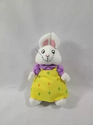 Max & Ruby- Ruby Bunny Ty Beanie Babies 7” Plush Rabbits Stuffed Animal Cartoon • $13.09