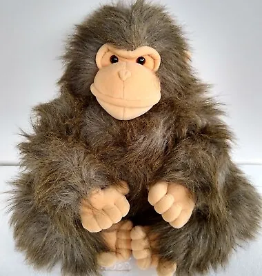 Stuffed Animal Gorilla Monkey Vintage 1994 Articulating Arms Realistic Long Fur • $5.89