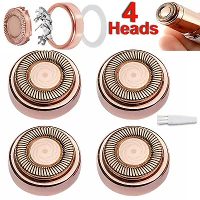 4X Finishing Touch Painless Face Facial Hair Remover Replacement Heads For Women • $14.99