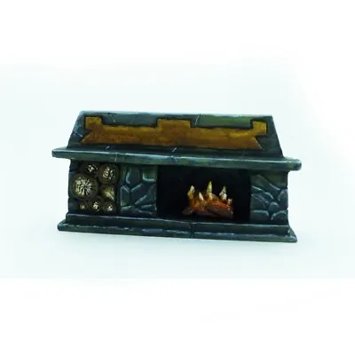 Fireplace / Fantasy Miniature Accessories / Gaming Terrain & Scenery / Dioramas • $3.75