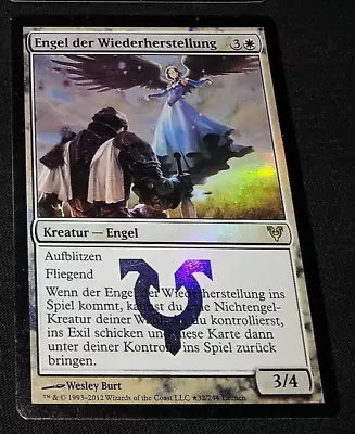 MTG 1x Promo Launch Rare LP German FOIL Restoration Angel Ships W/ Tracking • $5.50