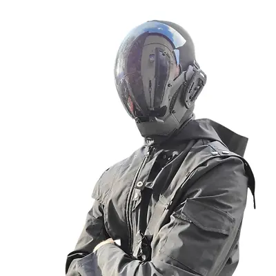 $152.26 • Buy Cyber Punk Mask Mechanical Sci-fi Gear Cosplay Party Music Festival Accessories