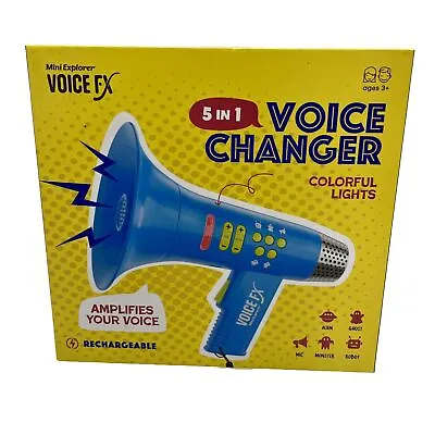 Mini Explorer 5 In 1 Voice Changer For Kids Rechargeable Device • $17.99