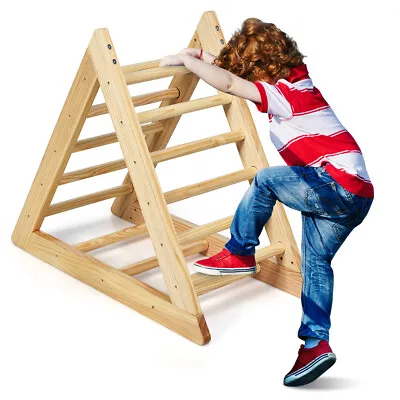£49.99 • Buy Kids Climbing Triangle Ladder Toddler Indoor Gym Activity Centre Step Training