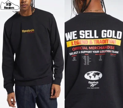 £14.99 • Buy Classics Gold Crew Sweatshirt Men’s Size Medium ⭐️NEW NO TAGS⭐️