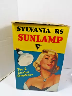 Vintage Sylvania Sun Lamp Orginal Bulb Tested & Working • $24.99