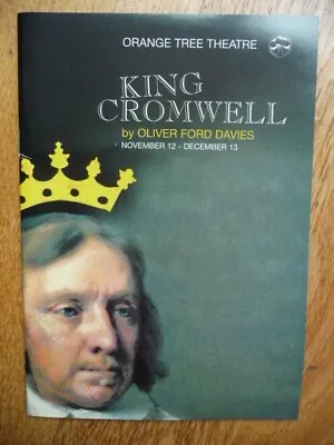 £4.10 • Buy King Cromwell 2003 Orange Tree Theatre Programme Oliver Ford Davies 