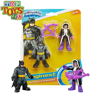 Fisher Price DC Super Friends Batman Imaginext - Batman + Huntress • £9.71