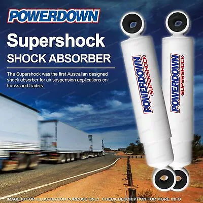 2 X Front POWERDOWN SUPERSHOCK Shock Absorbers For MACK Valueliner R-700R 98-On • $473.05