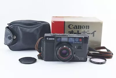 [ MINT In Box ] Canon AF35M Autoboy Black Point Shoot 35mm Film Camera JAPAN • $339.06