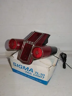 NOS Sigma Vintage Classic Bicycle Rear Tail Light Reflector Cruiser  • $24.99