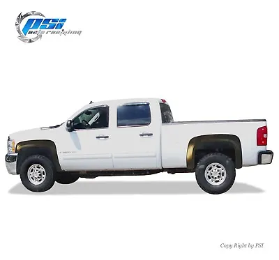 Black Paintable OE Fender Flares 07-13 Silverado 1500 07-14 Silverado 2500 3500 • $265.05