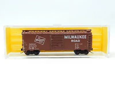 N Scale Atlas 3405 MILW Milwaukee Road 40' Single Door Box Car #39405 • $17.95