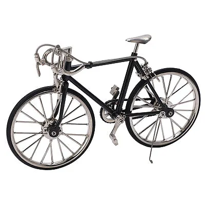 Bicycle Model DIY Decorative 12x19.5cm/4.7x7.7in Alloy Miniature Toy Gifts REL • £25.15