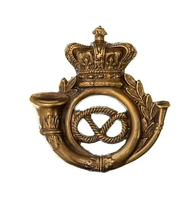 Kings Own Staffordshire Rifle Militia Cap Badge Brass Metal  • £14