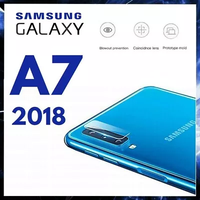 For SAMSUNG GALAXY A7 2018 CAMERA LENS PROTECTOR REAR TEMPERED GLASS BACK FILM • $7.49