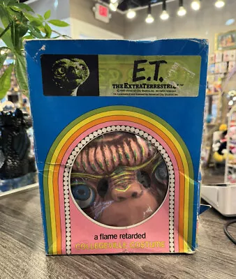 1982 E.T. Collegeville Super Star Costume W/ Mask Child Small 4-6 • $25