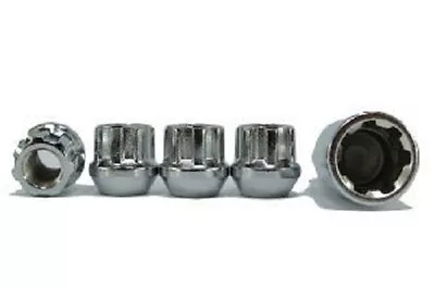 4 Pc MUSTANG OPEN LOCKING 1/2 LUG NUTS CUSTOM WHEEL LOCKS Part # AP-41405 • $11.95