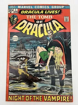 Vintage Comic Book Tomb Of Dracula #1 First Appearance Marvel 1972 Authentic • $249.99