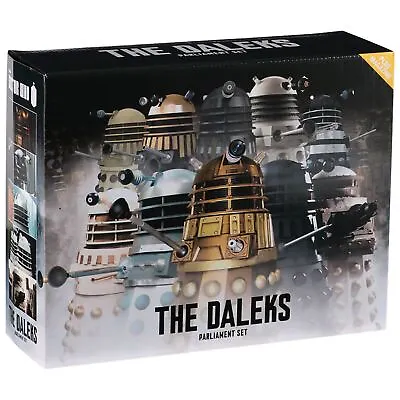 Doctor Who The Daleks Parliament 10 Figure Box Set W/ Magazine DWSUK002 Set #1 • £59.99