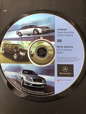 2004 Cl E S Slk Sl Cls Mercedes Navigation Dvd S0028 0070 309 Version 2004.1 Oem • $65.95