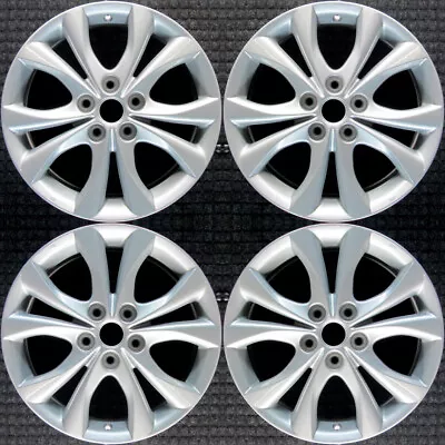 Mazda 3 All Silver 17  OEM Wheel Set 2010 To 2012 • $752.40