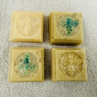 Vintage Guest Soap Bath Decorative Soap Bees Lot Of 4 Square Bathroom Decor New • $13.99