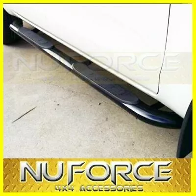 BLACK 4  Oval Side Steps FOR Ford Ranger PX / PX2 / PX3 / Mazda BT50 (2012-2019) • $299