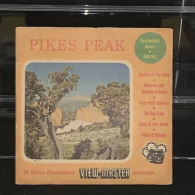 View Master Pikes Peak Colorado 3 Reel Packet 51 234 245 • $11.81