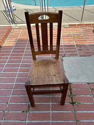 Stickley  Style Furniture Mission Oak Side Chair • $164