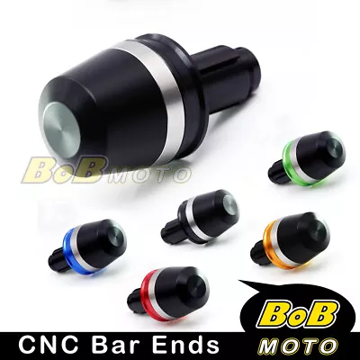 BLACK CNC BZO Bar Ends Sliders For Suzuki B-King 1300 All Year • $31.94