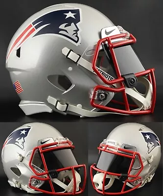 NEW ENGLAND PATRIOTS NFL Riddell SPEED Full Size Authentic Football Helmet • $369.99