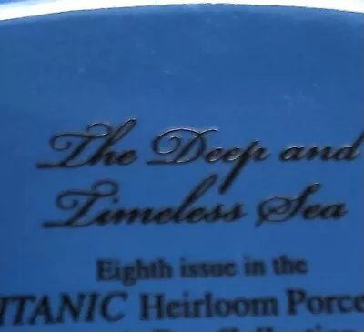 Ardleigh Elliott Titanic Music Box The Deep & Timeless Sea • $29.99