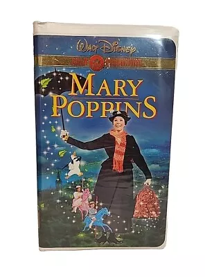 Mary Poppins VHS Clamshell (19854) Walt Disney Gold Classic Collection • $4.88