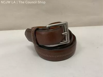 COACH Men's Brown Leather Belt- SZ 38 • $25