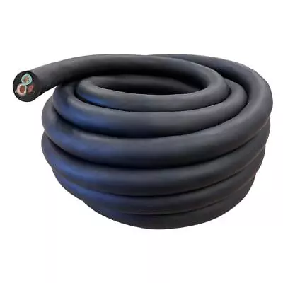 WindyNation SOOW Cord 20' 6/3 Non-Grounded 600V 55-Max Amp Black Jacket Stranded • $110.70