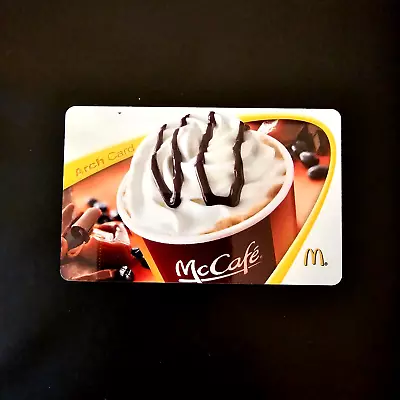 McDonalds McCafe #6080 2012 NEW COLLECTIBLE GIFT CARD $0 • $2.77